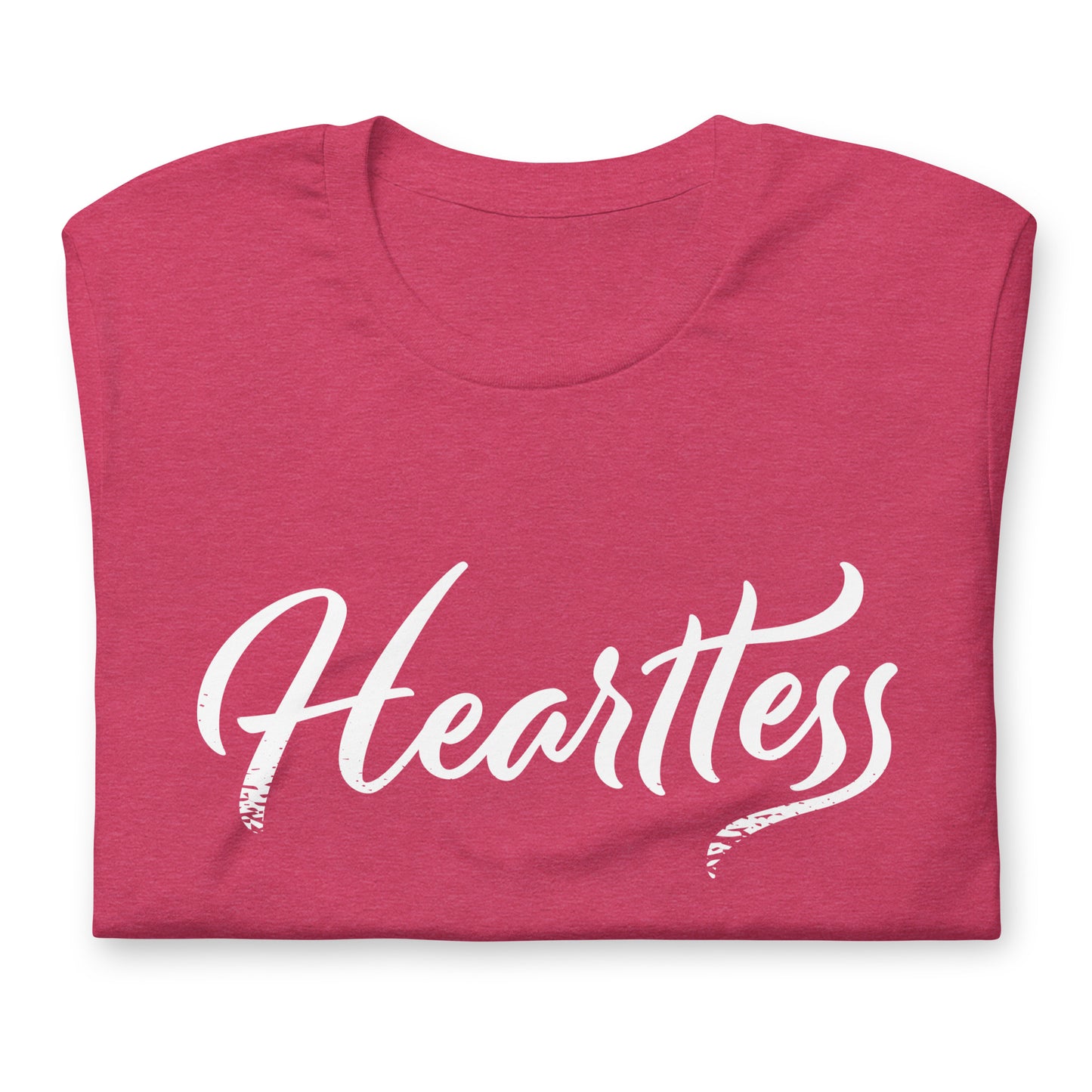 Heartless Tshirt Adult Humor Graphic Tee Shirt Bella + Canvas Unisex Short Sleeve T-Shirt