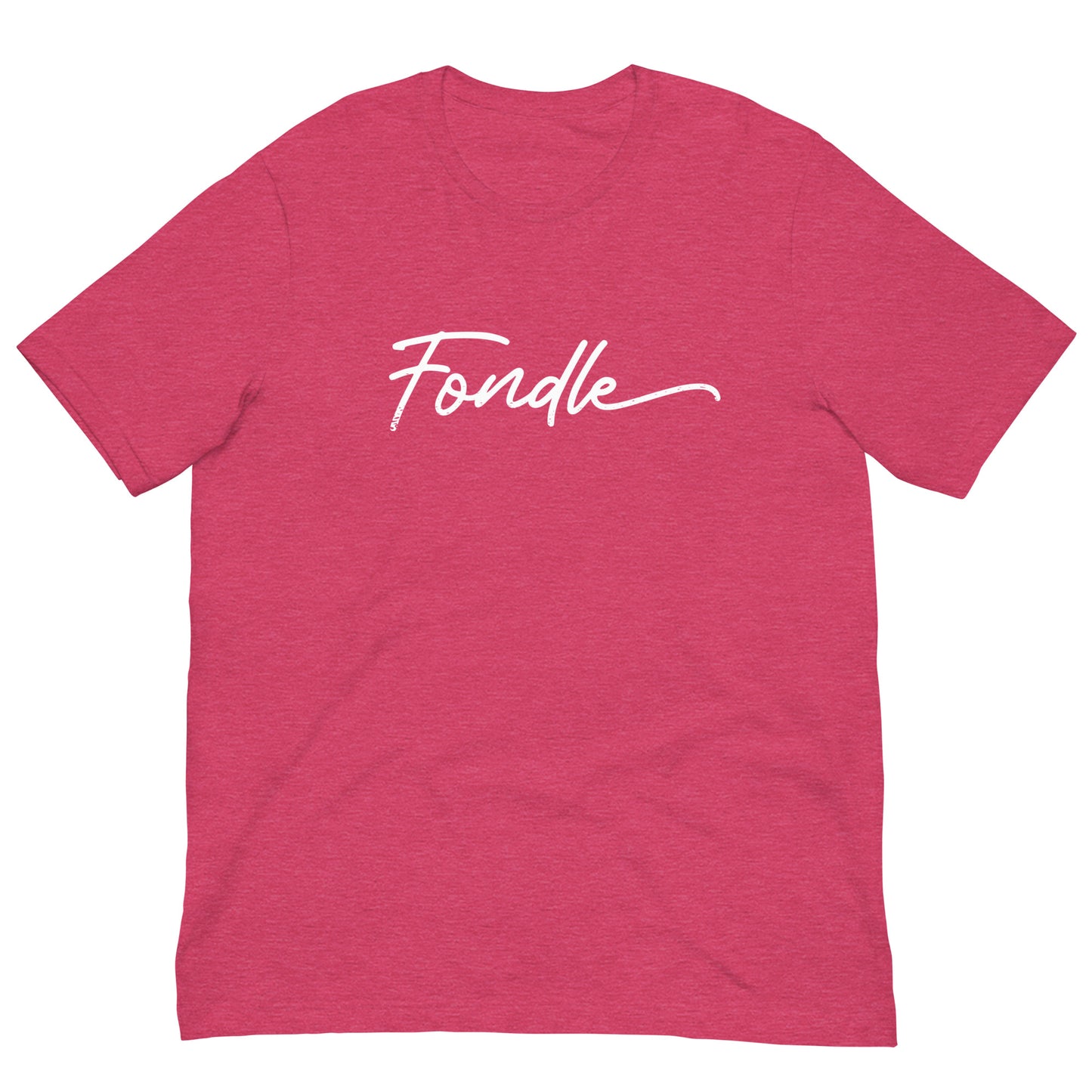 Fondle Tshirt Adult Humor Graphic Tee Shirt Bella + Canvas Unisex Short Sleeve T-Shirt