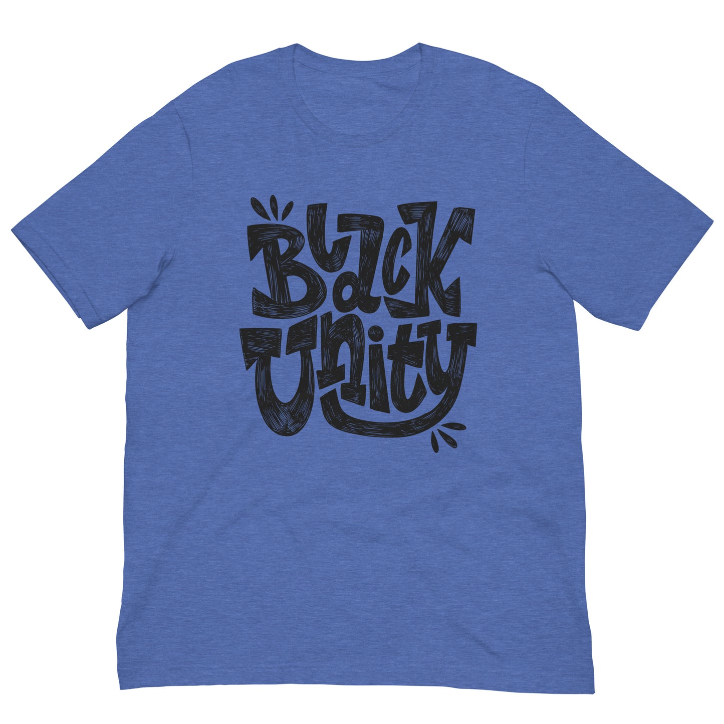 Black Unity Graphic Tee Black History Month Shirt Bella + Canvas Unisex Short Sleeve T-Shirt