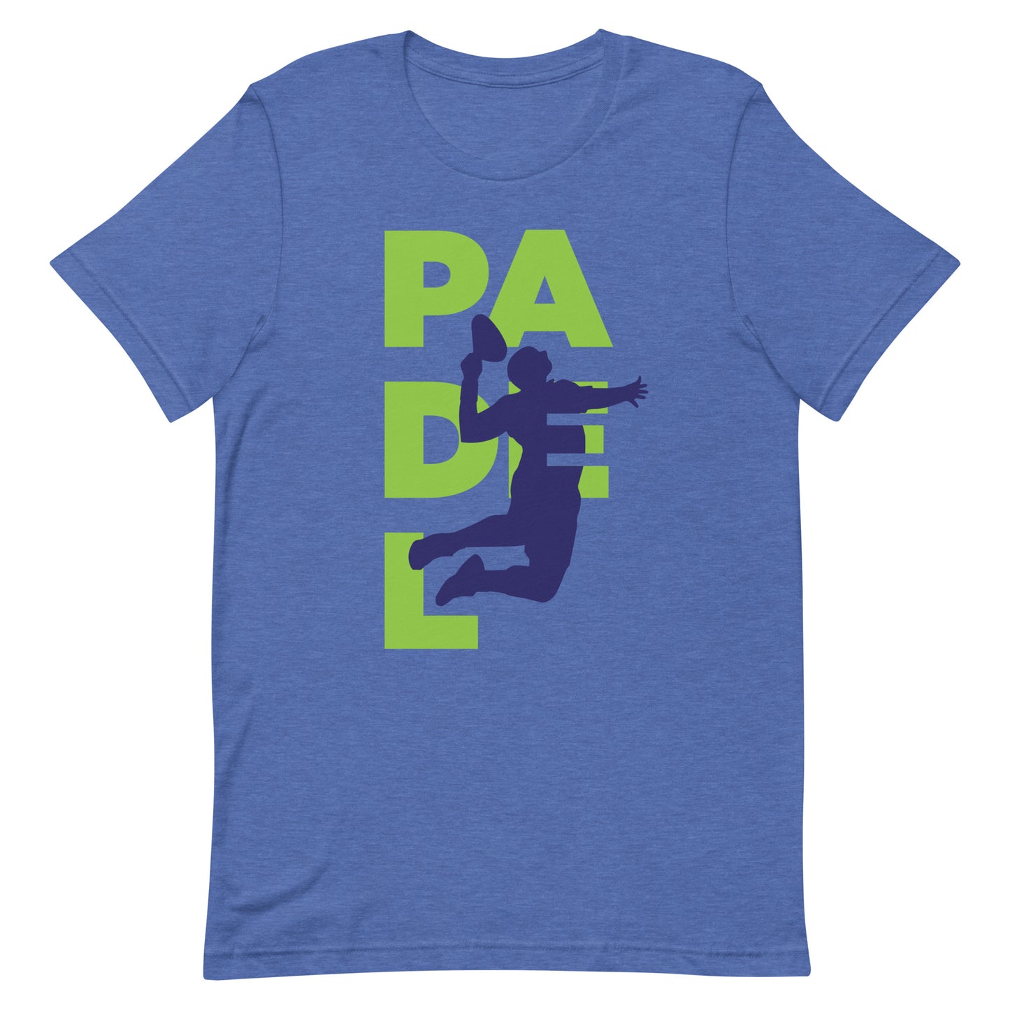 Padel Smash Green Tshirt Graphic Tee Shirt Bella + Canvas Unisex Short Sleeve T-Shirt