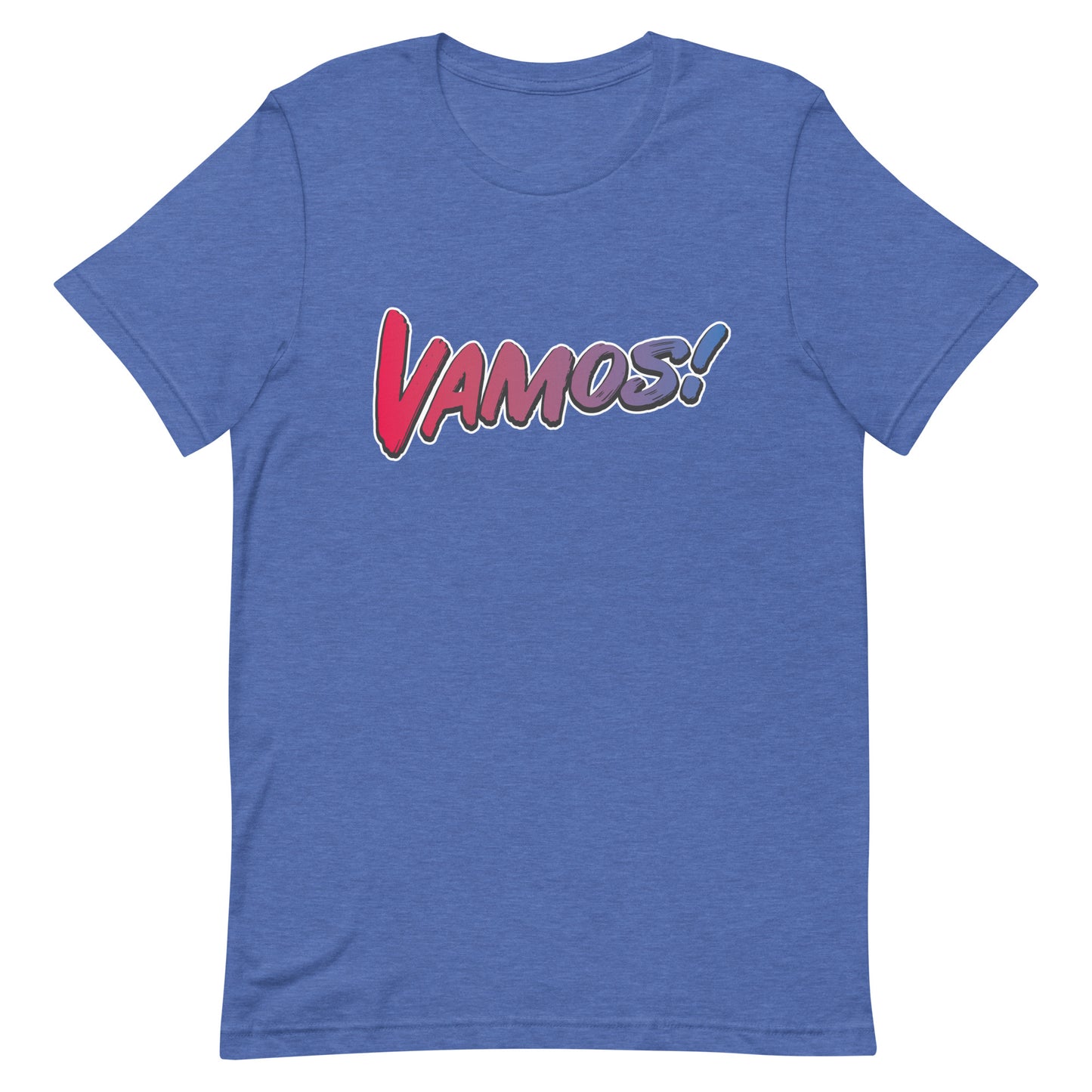 Vamos Padel Tshirt Graphic Tee Shirt Bella + Canvas Unisex Short Sleeve T-Shirt