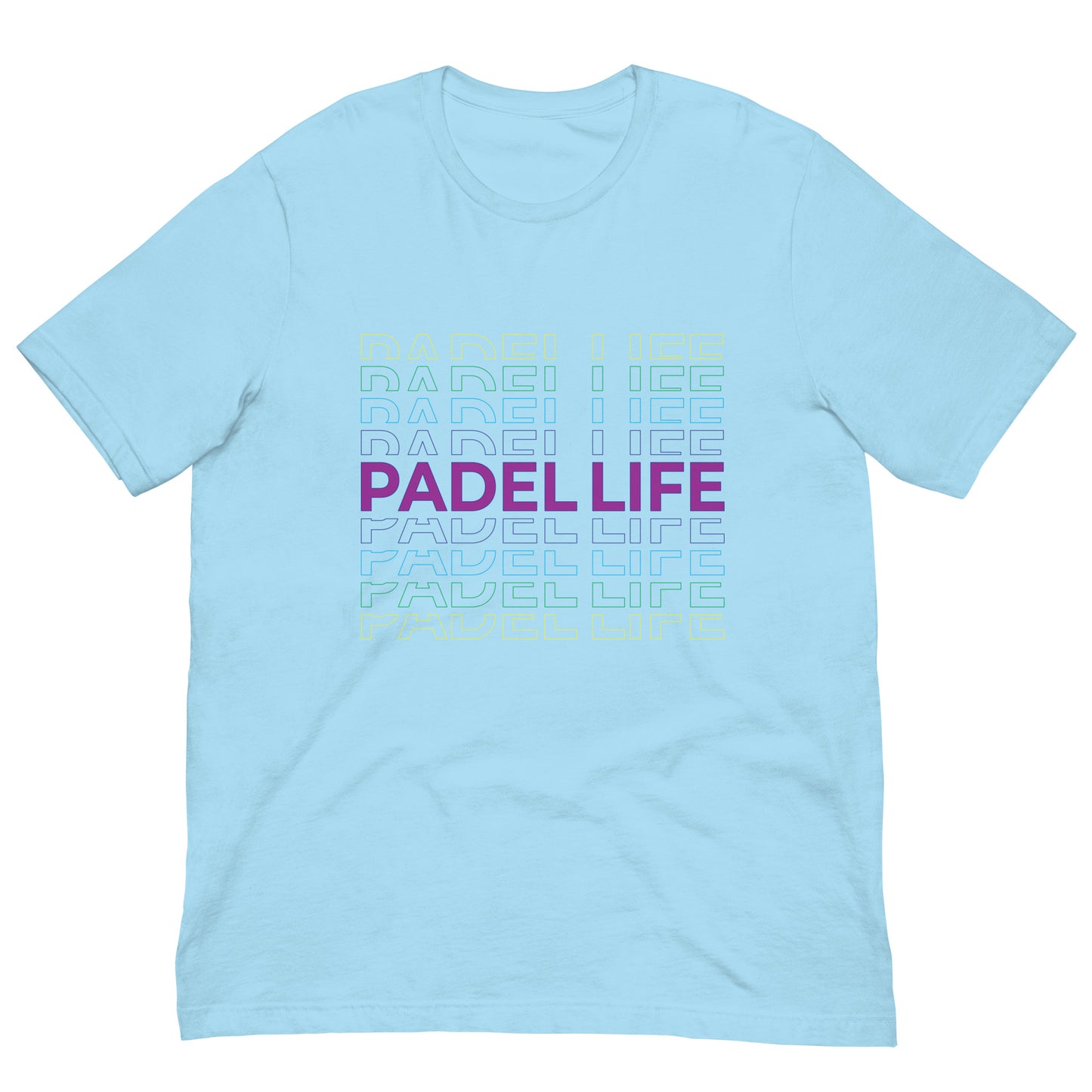 Padel Life Padel Love Tshirt Graphic Tee Shirt Bella + Canvas Unisex Short Sleeve T-Shirt