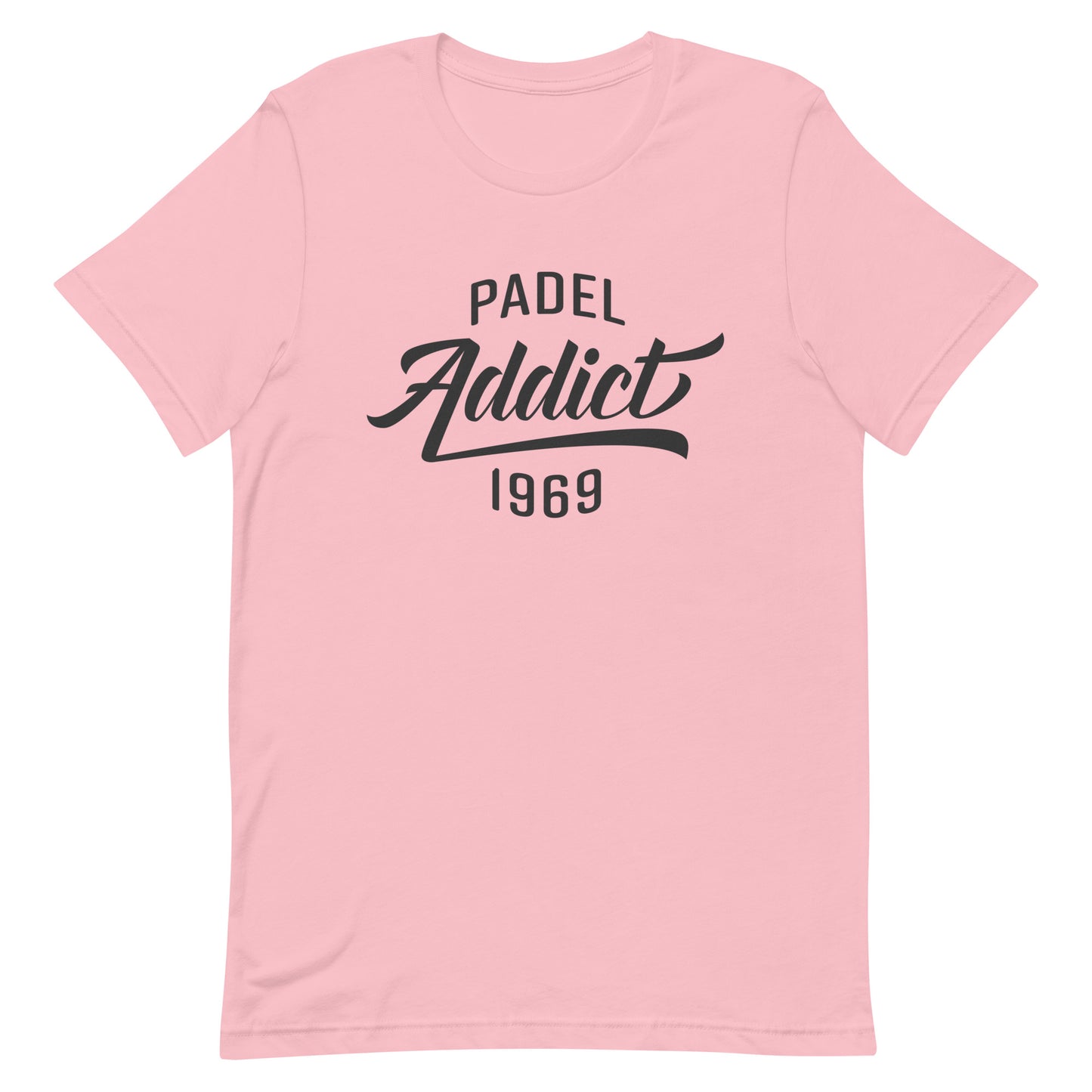 Padel Addict 1969 Tshirt Graphic Tee Shirt Bella + Canvas Unisex Short Sleeve T-Shirt