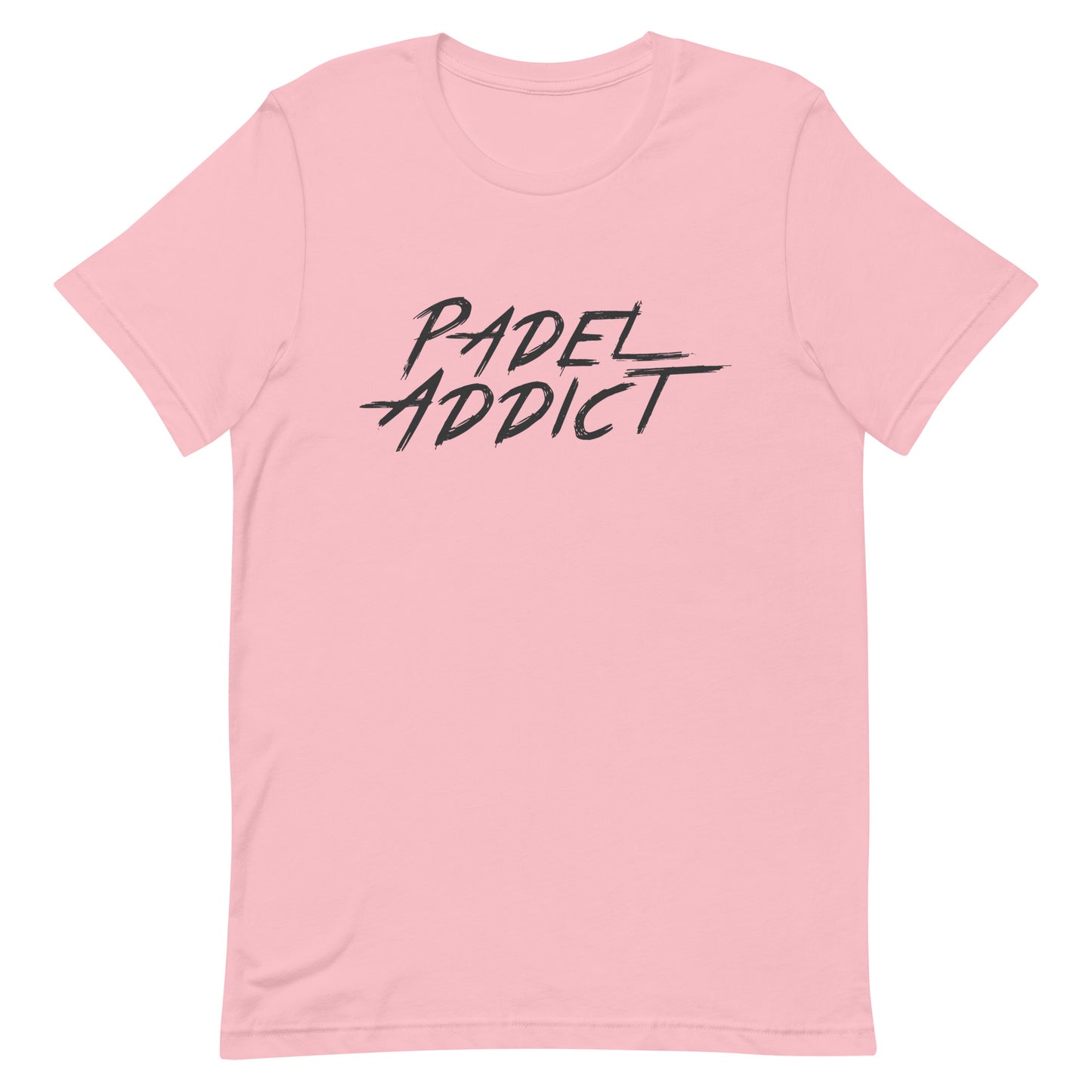 PADEL ADDICT Tshirt Graphic Tee Shirt Bella + Canvas Unisex Short Sleeve T-Shirt