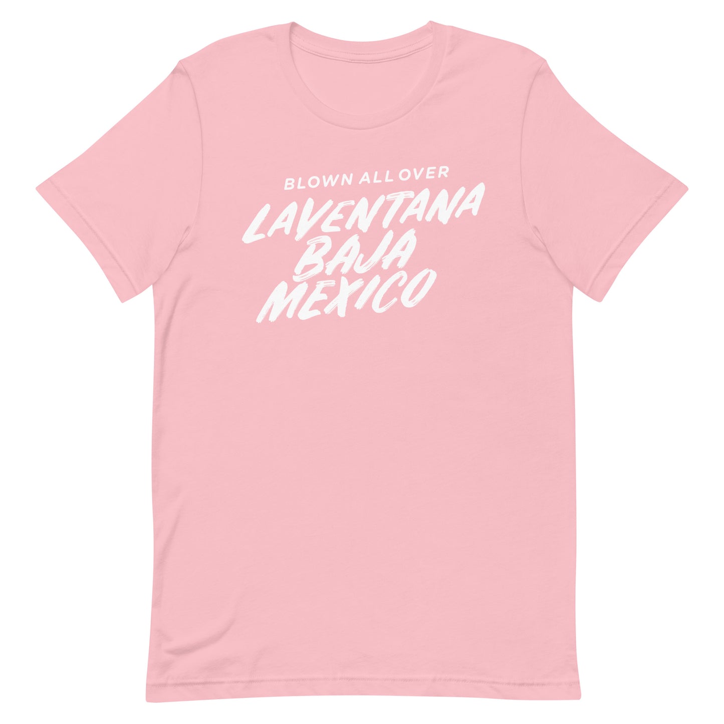 Blown All Over La Ventana Baja Mexico Tshirt Graphic Tee Shirt Bella + Canvas Unisex Short Sleeve T-Shirt