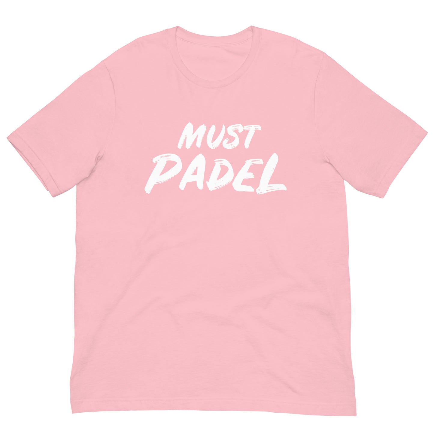 Must Play Padel Love Tshirt Graphic Tee Shirt Bella + Canvas Unisex Short Sleeve T-Shirt