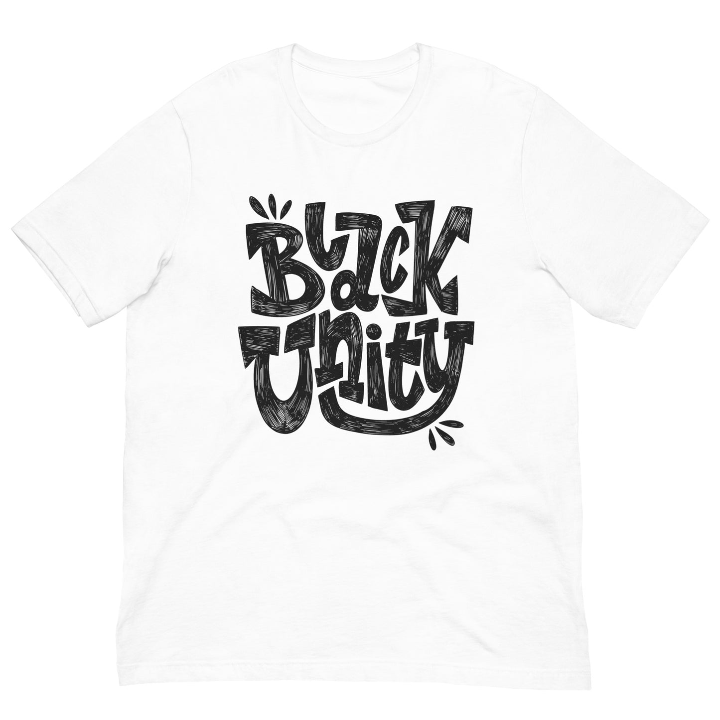 Black Unity Graphic Tee Black History Month Shirt Bella + Canvas Unisex Short Sleeve T-Shirt