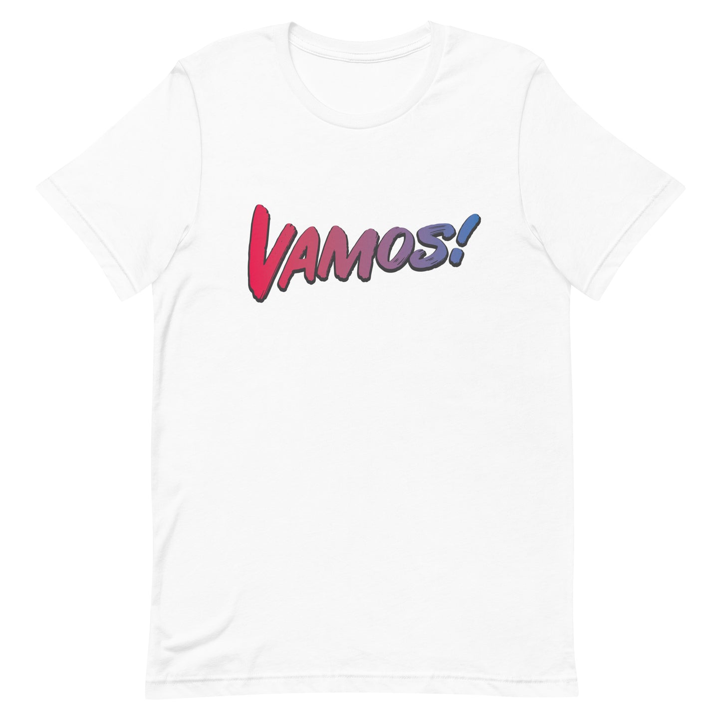 Vamos Padel Tshirt Graphic Tee Shirt Bella + Canvas Unisex Short Sleeve T-Shirt