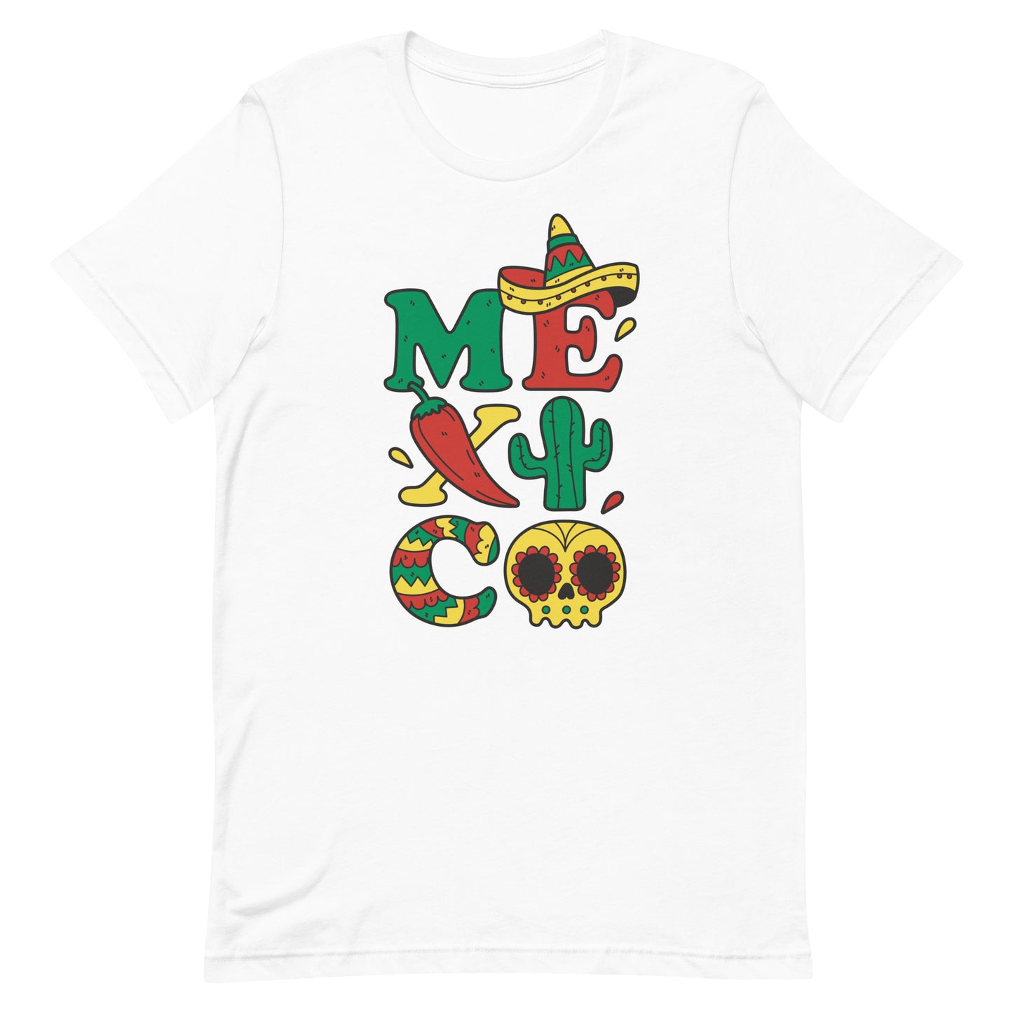 Mexico 1862 Cinco De Mayo Tshirt Graphic Tee Shirt Bella + Canvas Unisex Short Sleeve T-Shirt