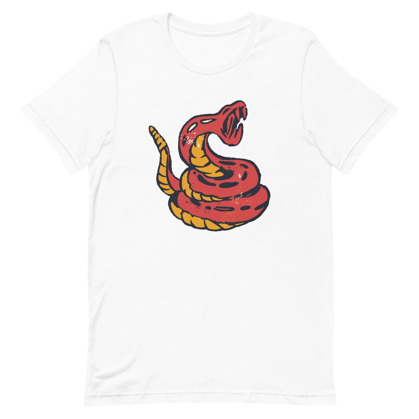 Mexican Snake Cinco De Mayo Tshirt Graphic Tee Shirt Bella + Canvas Unisex Short Sleeve T-Shirt