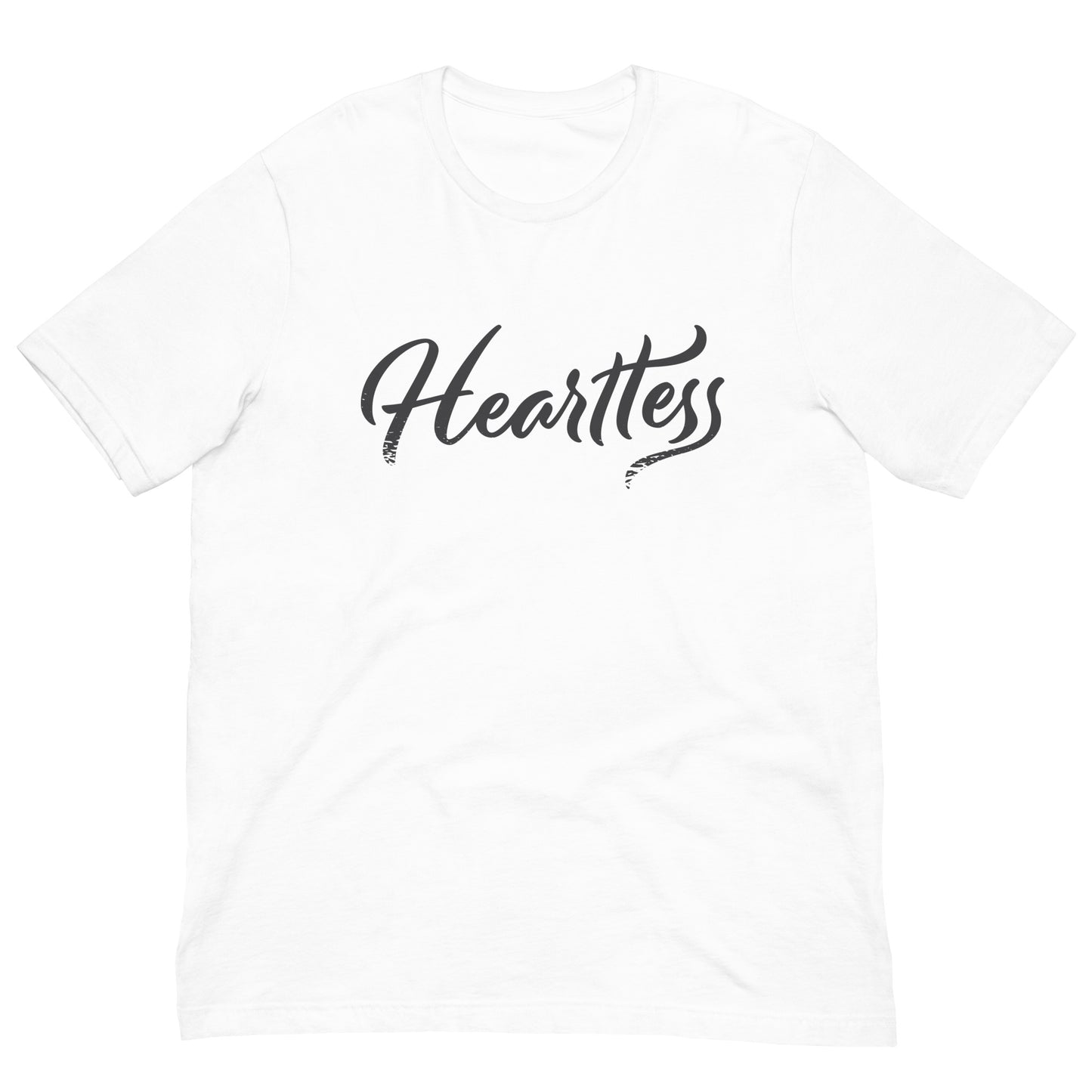 Heartless Tshirt Adult Humor Graphic Tee Shirt Bella + Canvas Unisex Short Sleeve T-Shirt