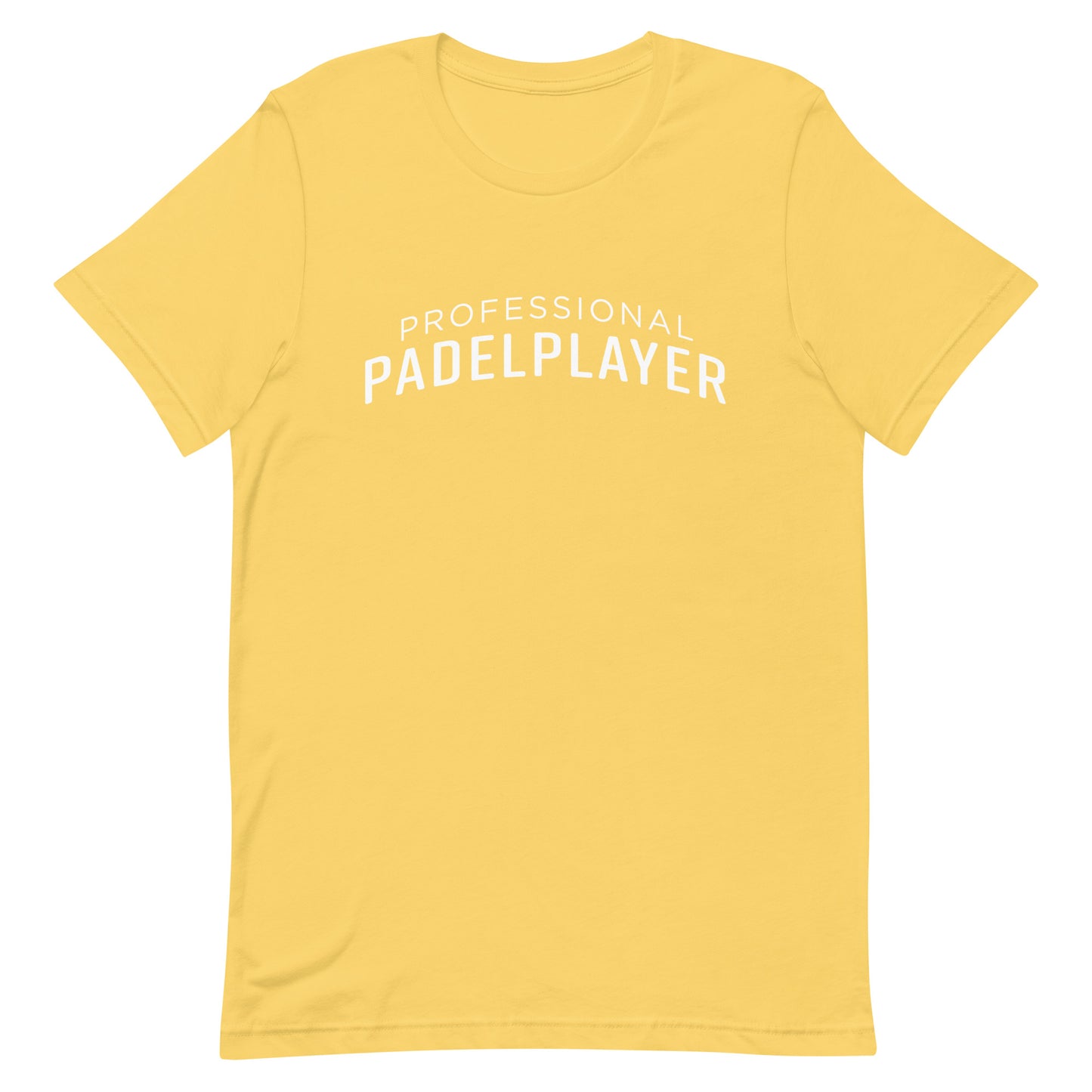 PROFESSIONAL PADEL PLAYER Tshirt Graphic Tee Shirt Bella + Canvas Unisex Short Sleeve T-Shirt