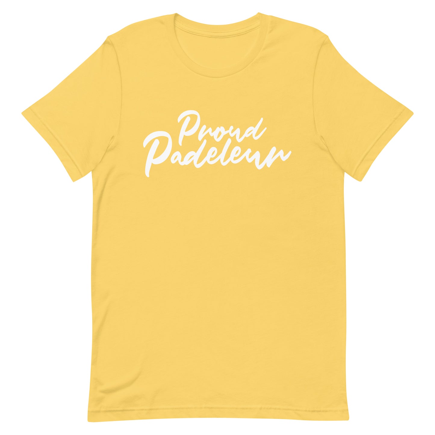 Proud Padeleur Tshirt Graphic Tee Shirt Bella + Canvas Unisex Short Sleeve T-Shirt