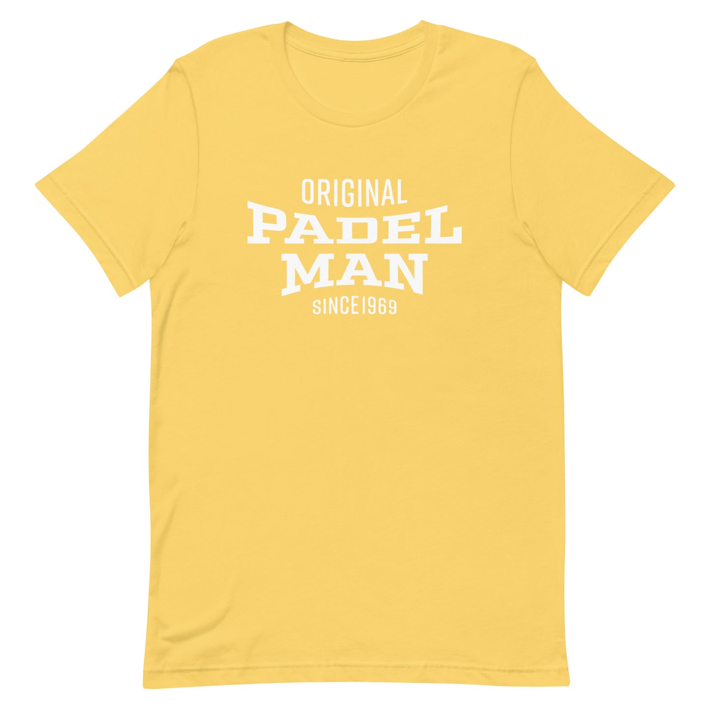 Original Padel Player Man 1969 Tshirt Graphic Tee Shirt Bella + Canvas Unisex Short Sleeve T-Shirt