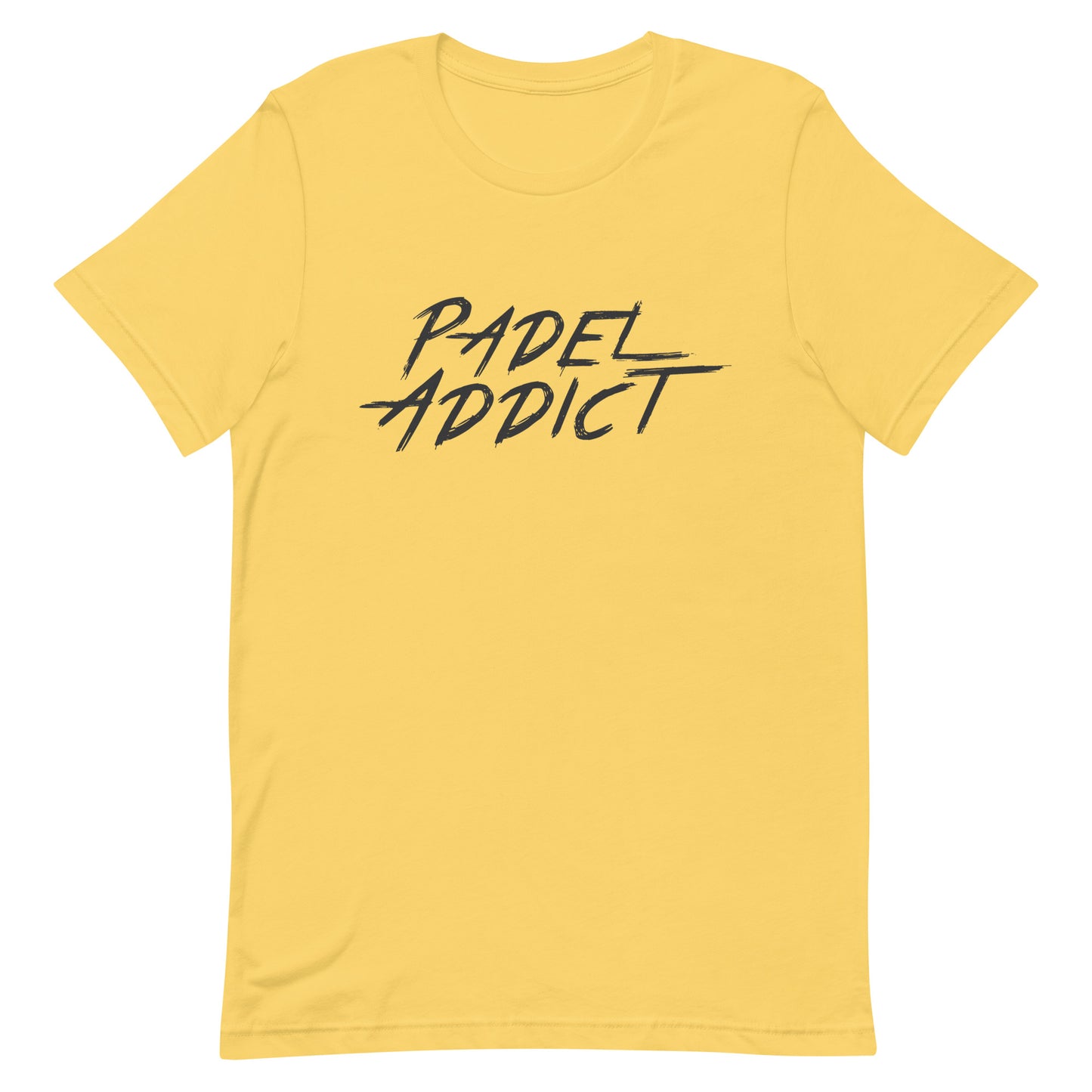 PADEL ADDICT Tshirt Graphic Tee Shirt Bella + Canvas Unisex Short Sleeve T-Shirt