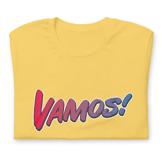 Vamos Padel Tshirt Graphic Tee Shirt Bella + Canvas Unisex Short Sleeve T-Shirt