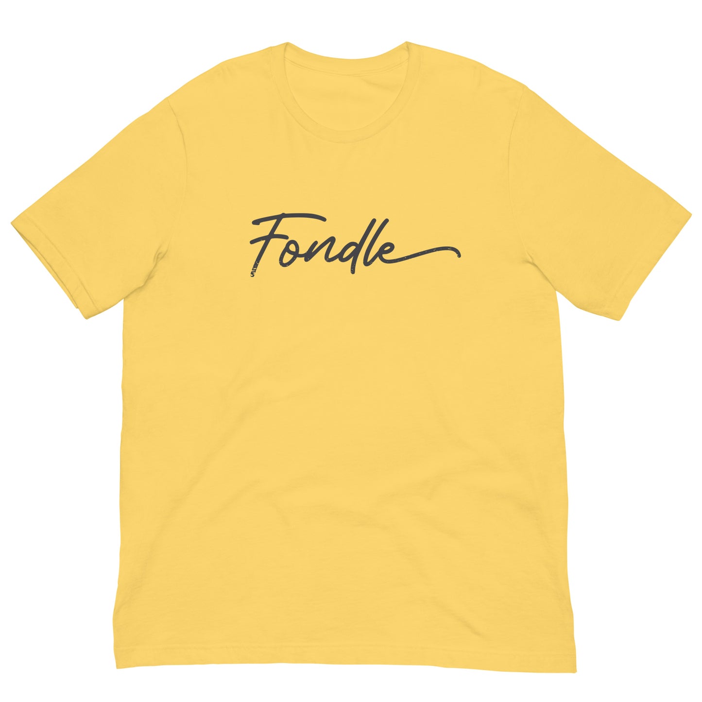 Fondle Tshirt Adult Humor Graphic Tee Shirt Bella + Canvas Unisex Short Sleeve T-Shirt