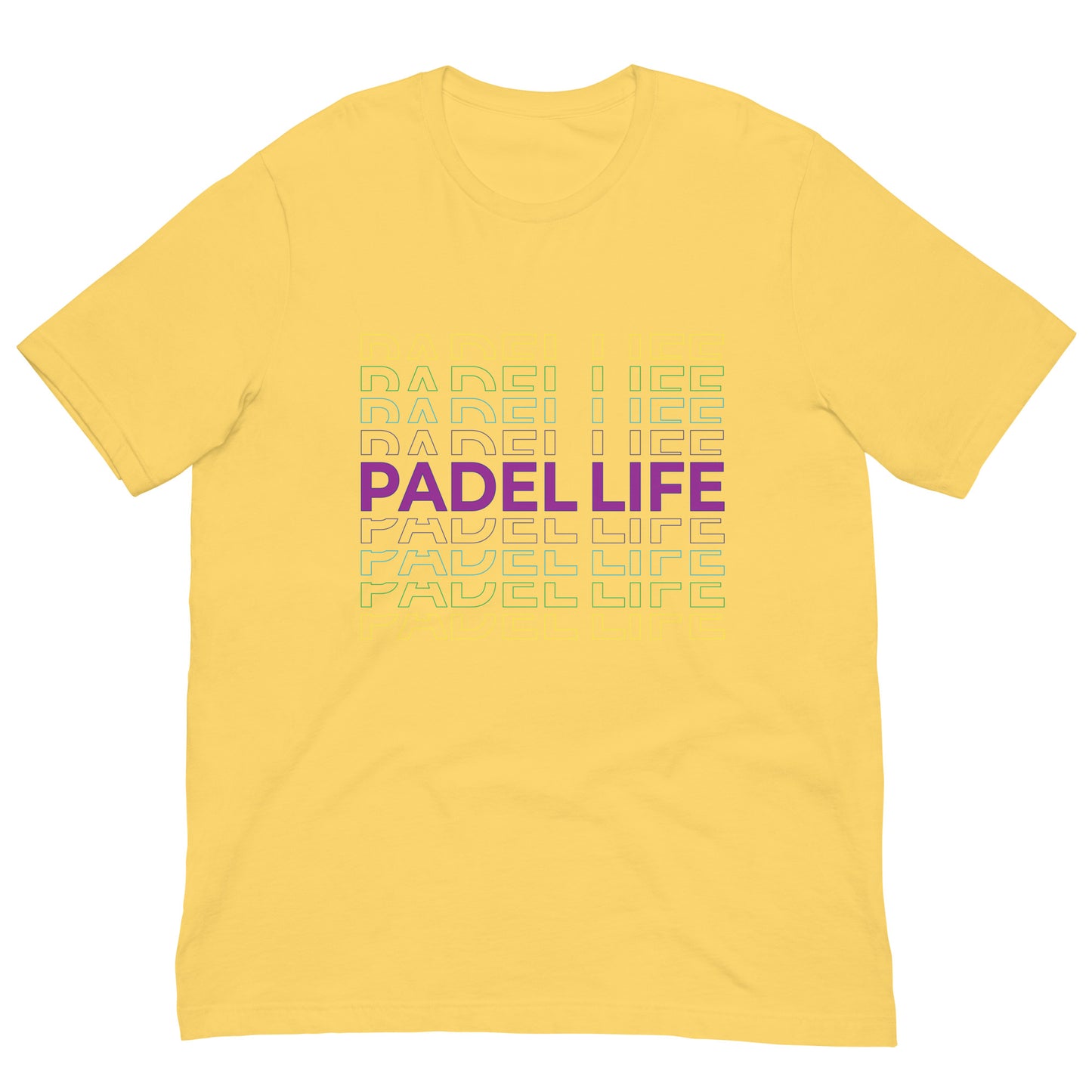 Padel Life Padel Love Tshirt Graphic Tee Shirt Bella + Canvas Unisex Short Sleeve T-Shirt